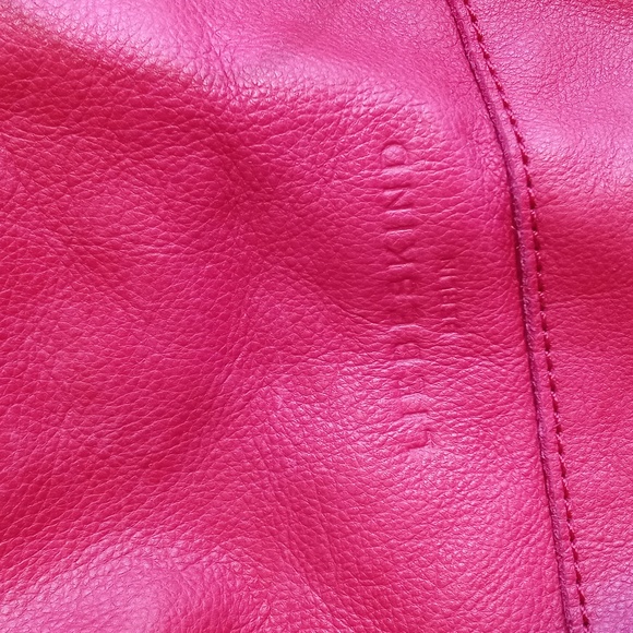 Women's Liebeskind Berlin red leather backpack shoulder bag purse handbag - Picture 8 of 16